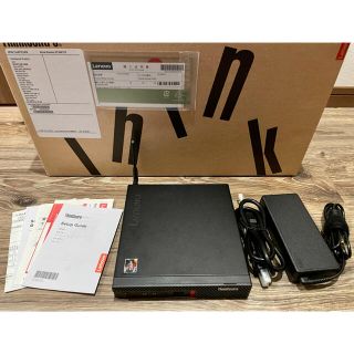 レノボ(Lenovo)のM75q-1 Tiny 16GB wifi BT 135W ダストシールド(デスクトップ型PC)