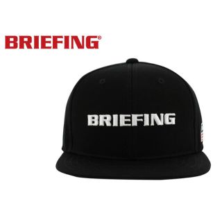 ブリーフィング(BRIEFING)の【新品・未使用】ブリーフィング　ゴルフキャップ　ブラック(ウエア)