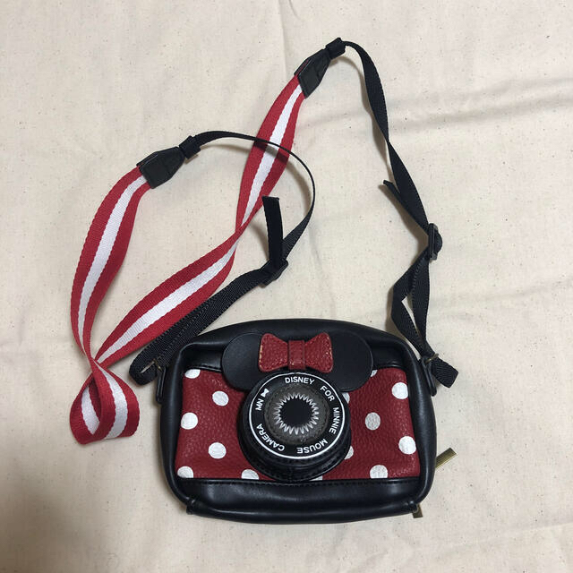 Disney(ディズニー)の未使用　ミニーマウス　デジカメケース スマホ/家電/カメラのカメラ(ケース/バッグ)の商品写真