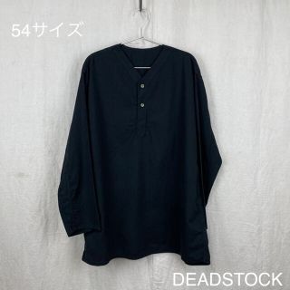 ワンエルディーケーセレクト(1LDK SELECT)の夏用54染黒 ロシア軍 スリーピングシャツ 薄手 m47 m-47 m52(Tシャツ/カットソー(七分/長袖))