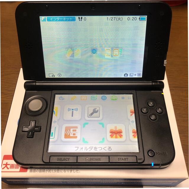 Nintendo 3DS LL 本体ブルー/ブラック