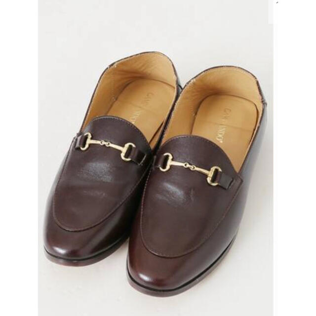 DEUXIEME CLASSE(ドゥーズィエムクラス)の【CAMINANDO/カミナンド】 BIT SLIP ON ブラウン38 レディースの靴/シューズ(ローファー/革靴)の商品写真