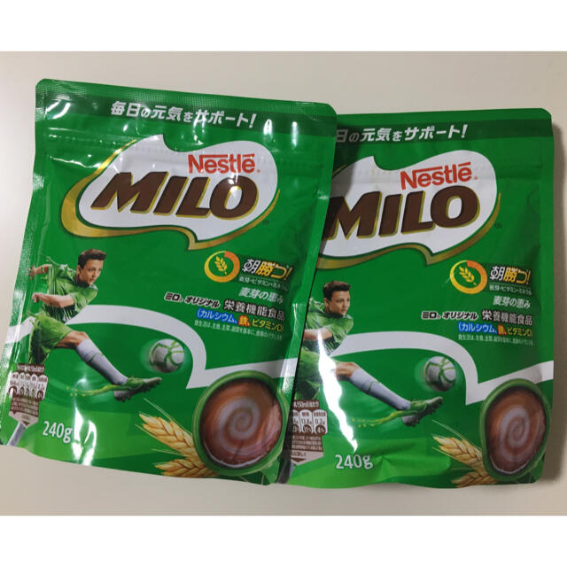 Nestle(ネスレ)のMILO ミロ　２４０ｇ×２個セット 食品/飲料/酒の飲料(その他)の商品写真