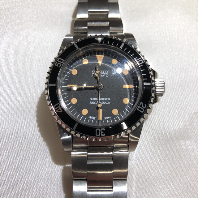 SEIKO NH35搭載 MOD カスタム 腕時計 サブマリーナ ヴィンテージ SEIKO NH35搭載 MOD カスタム 腕時計 サブマリーナ ヴィンテージ