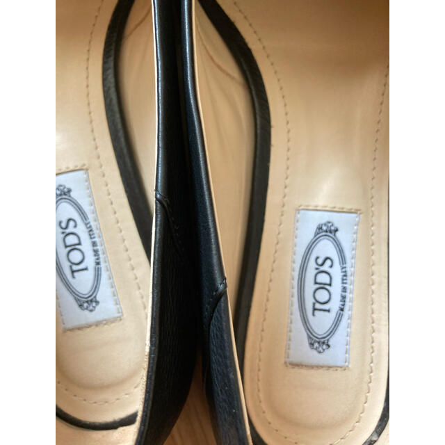 TOD'S(トッズ)のトッズ　ローファー　黒 レディースの靴/シューズ(スリッポン/モカシン)の商品写真