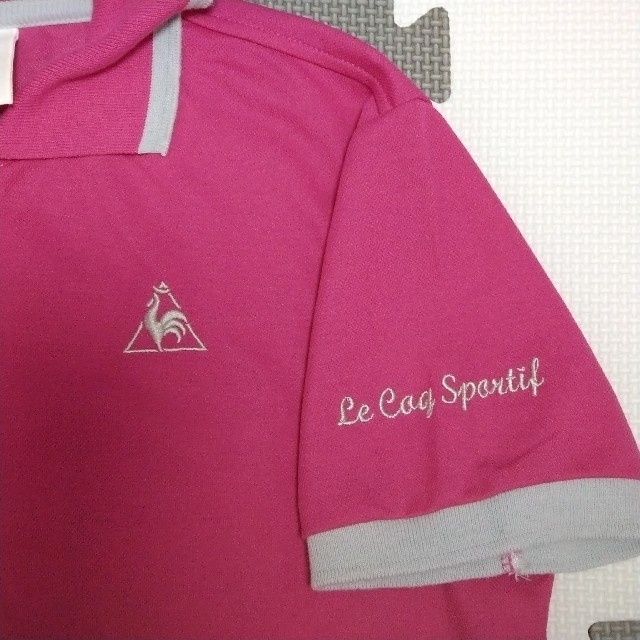 le coq sportif(ルコックスポルティフ)の売れました☆ルコック ゴルフウェア レディース　ポロシャツ　S　新品 レディースのトップス(ポロシャツ)の商品写真
