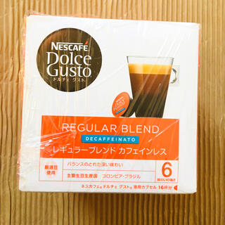 ネスレ(Nestle)の【新品未開封】ネスレ　ドルチェグスト　レギュラーブレンド　カフェインレス(コーヒー)