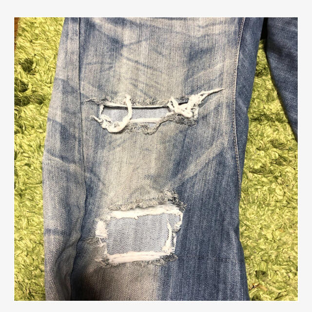 国内最安値! ☆ EDWIN USA 製 ブルー デニム ハート型クリ抜き