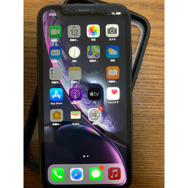 iPhone XR 64GB ブラック(黒) SIMフリー 1