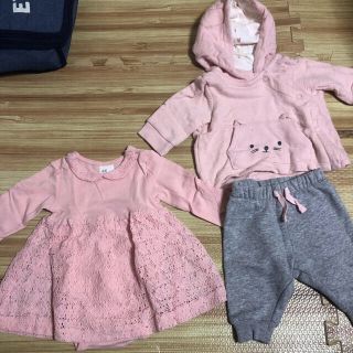 ベビーギャップ(babyGAP)のベビー服　女の子(ロンパース)