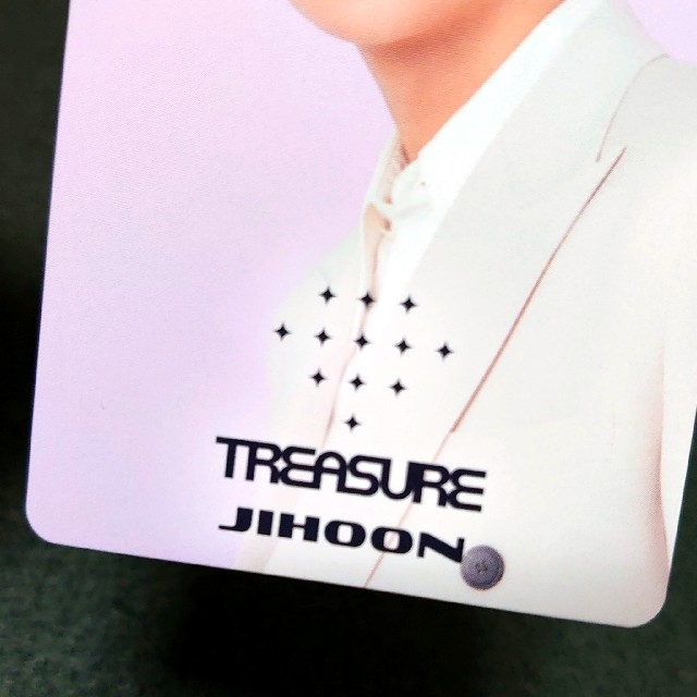 TREASURE JIHOON HMVクーポントレカ ジフン トレジャー エンタメ/ホビーのCD(K-POP/アジア)の商品写真