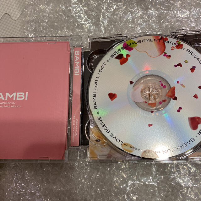 EXO(エクソ)のEXO ベッキョン Bambi cd Jewel ver. エンタメ/ホビーのCD(K-POP/アジア)の商品写真