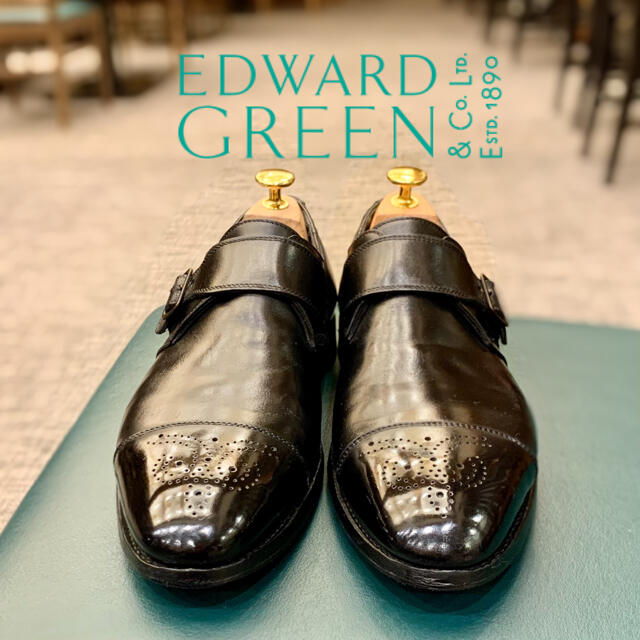 英国名門《EDWARD GREEN》シングルモンク82ラスト6.5