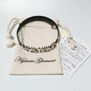 ヒステリックグラマー(HYSTERIC GLAMOUR)のMETAL SYMBOL LOGO チョーカー(ネックレス)