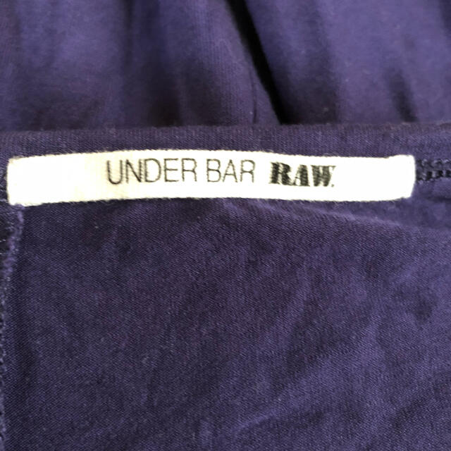 UNDER BAR RAW.(アンダーバーロウ)のUNDER BAR RAW.◆アシメデザインカットソー レディースのトップス(カットソー(半袖/袖なし))の商品写真