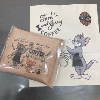 タリーズコーヒー(TULLY'S COFFEE)のTully's Coffee タリーズ トムとジェリー コラボ  エコバッグ(ノベルティグッズ)