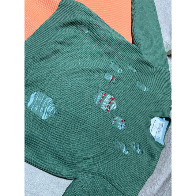 レイヤード Jieda - dairiku 20aw layered damage knitの通販 by ロビンソン｜ジエダならラクマ はいい