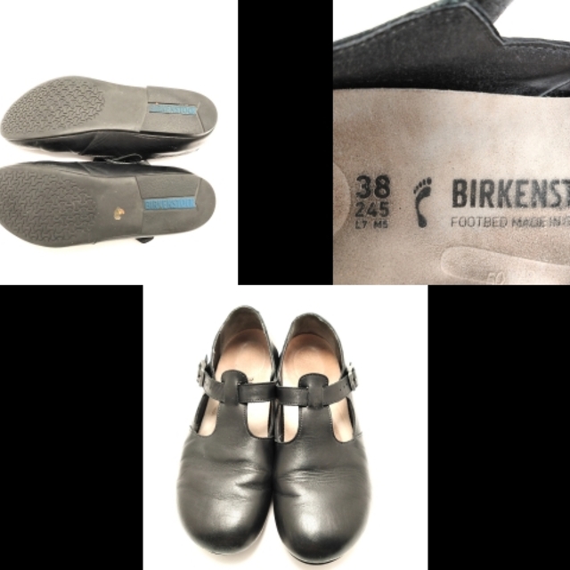 BIRKENSTOCK(ビルケンシュトック)のビルケンシュトック 38  レディース - 黒 レディースの靴/シューズ(その他)の商品写真