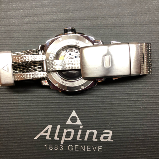 ALPINA 自動巻　未使用品　アウトレット　腕時計