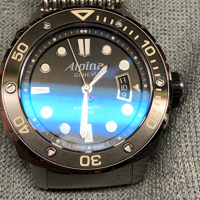 ALPINA 自動巻　未使用品　アウトレット　腕時計