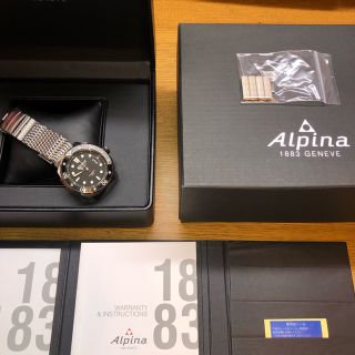 ALPINA 自動巻　未使用品　アウトレット　腕時計