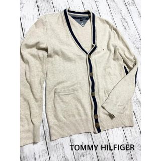 トミーヒルフィガー(TOMMY HILFIGER)の美品【TOMMY HILFIGER】カーディガン　Mサイズ　メンズ　レディース(カーディガン)