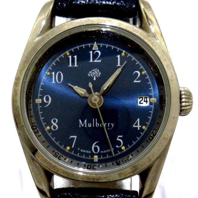 Mulberry(マルベリー)のマルベリー - レディース ダークネイビー レディースのファッション小物(腕時計)の商品写真