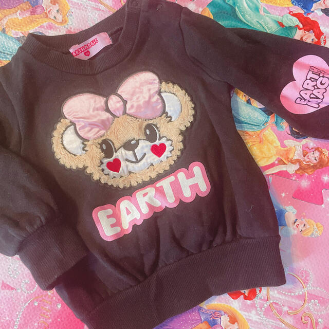 EARTHMAGIC(アースマジック)のアースマジック　トレーナー キッズ/ベビー/マタニティのキッズ服女の子用(90cm~)(その他)の商品写真