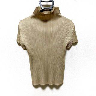 プリーツプリーズイッセイミヤケ(PLEATS PLEASE ISSEY MIYAKE)のプリーツプリーズ サイズ3 L レディース -(カットソー(半袖/袖なし))