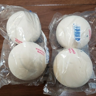 ナガセケンコー(NAGASE KENKO)の新品未使用★送料無料★KENKOソフトテニスボール4個(ボール)