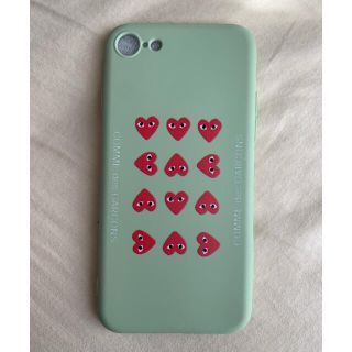 コムデギャルソン(COMME des GARCONS)の新品　iPhone7/8/se2 iPhoneケース　くすみ　ハート(iPhoneケース)