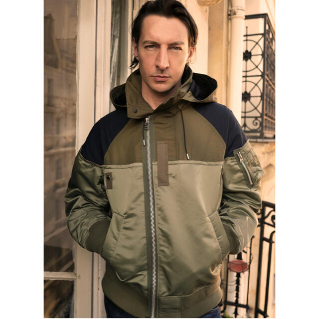 sacai(サカイ)のsacai Nylon Twill × Outdoor Blouson サイズ2 メンズのジャケット/アウター(ナイロンジャケット)の商品写真