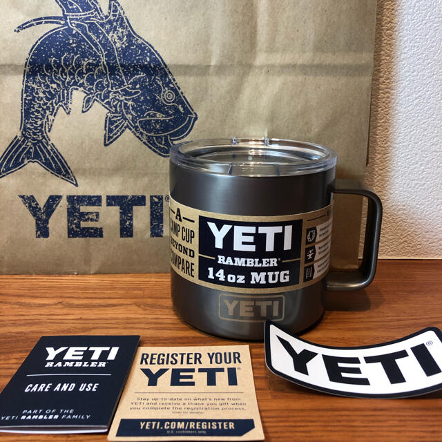 YETI RAMBLER 14oz MUG / GRAPHITE