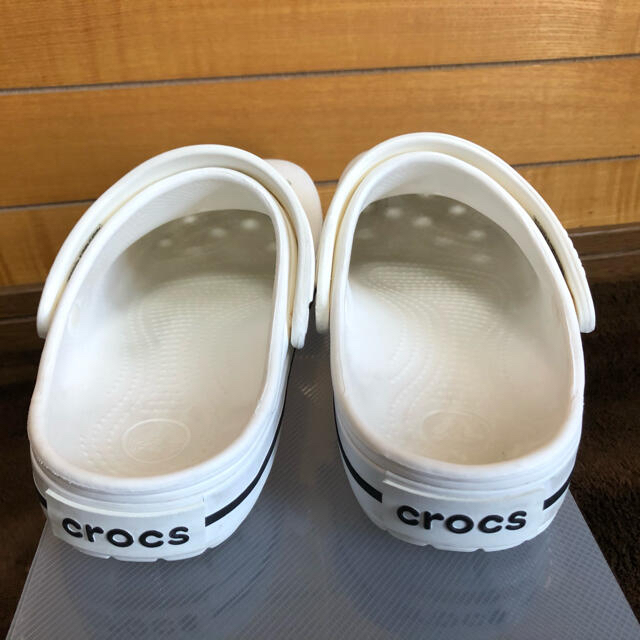 crocs(クロックス)のクロックス　crocs 白 メンズの靴/シューズ(サンダル)の商品写真