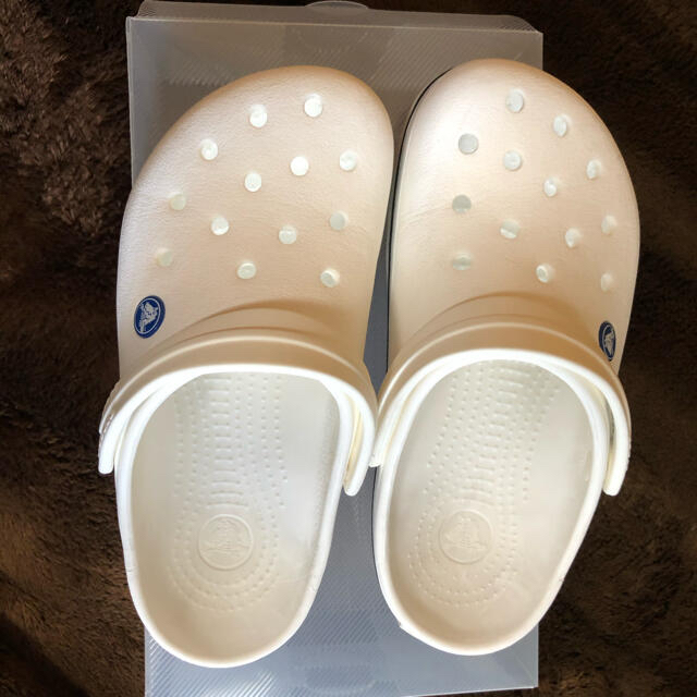 crocs(クロックス)のクロックス　crocs 白 メンズの靴/シューズ(サンダル)の商品写真