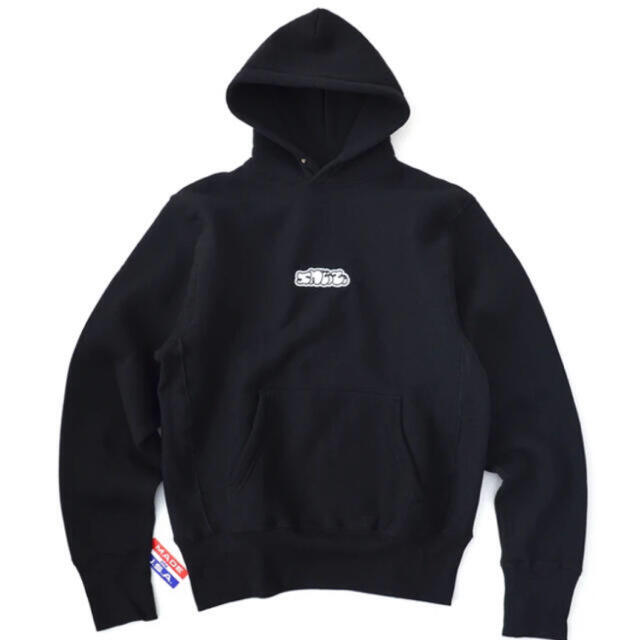 LQQK studio sneeze L black supreme nikeトップス