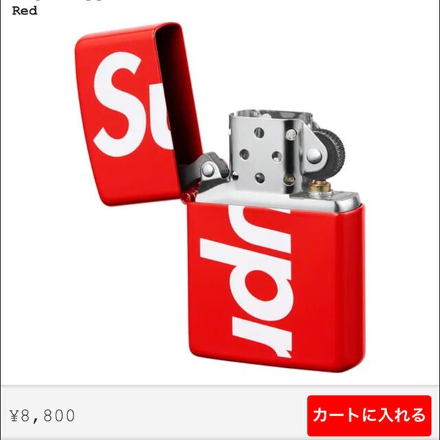 【小傷あり】Supreme 21ss Logo Zippo®︎【格安】