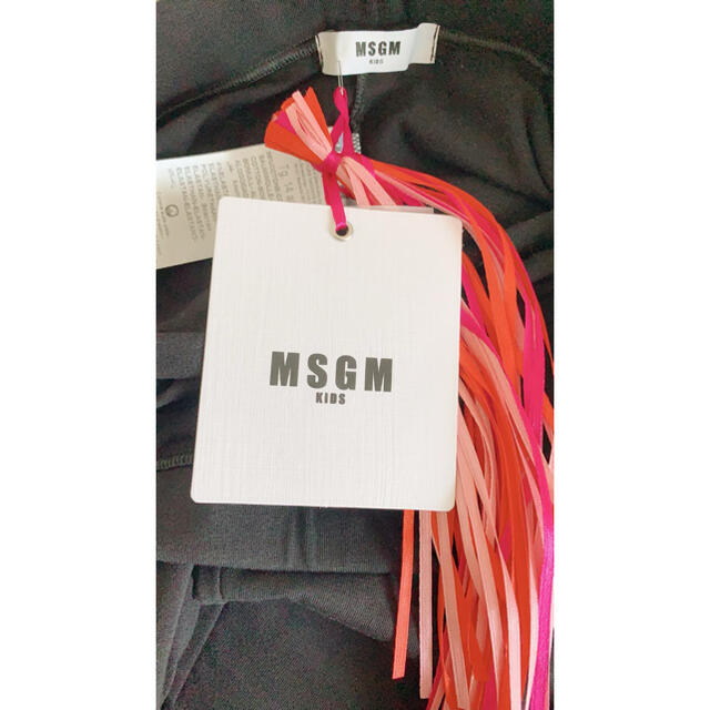 MSGM(エムエスジイエム)のMSGM レギンス　ブラック　14 レディースのレッグウェア(レギンス/スパッツ)の商品写真