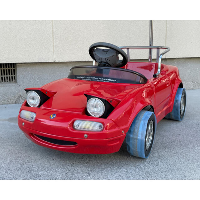 ミニカーNAユーノスロードスター  足こぎ ペダルカー 乗用玩具 トシマ