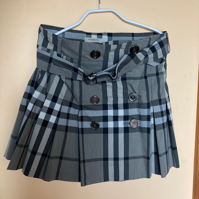 BURBERRY(バーバリー)のバーバリー　プリーツスカート　36  xs-s レディースのスカート(ミニスカート)の商品写真