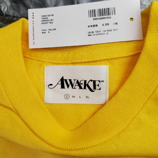 AWAKE(アウェイク)のawake NYC s/s tee アウェイク ニューヨーク　union メンズのトップス(Tシャツ/カットソー(半袖/袖なし))の商品写真