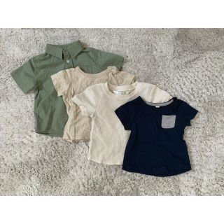 ベビー服　4点セット　半袖　ワイシャツ(Ｔシャツ)