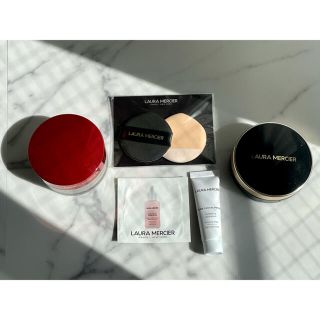 ローラメルシエ(laura mercier)のローラメルシエ　クッションファンデ 1n1 ルースセッティングパウダー　セット(ファンデーション)