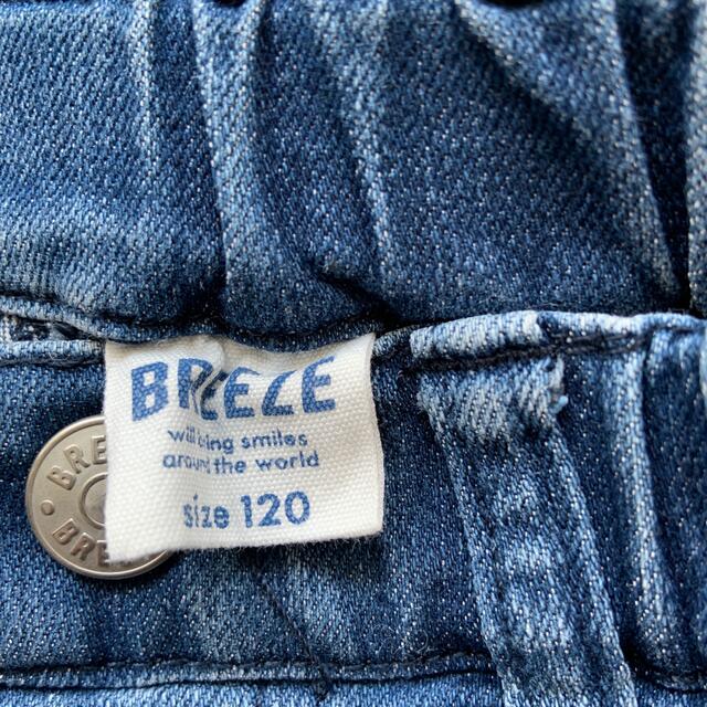 BREEZE(ブリーズ)のBREEZE☆120 7分丈デニム キッズ/ベビー/マタニティのキッズ服女の子用(90cm~)(パンツ/スパッツ)の商品写真