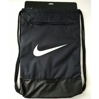 ナイキ(NIKE)の【新品　人気No1カラー】ナイキ　ナップサック(黒/白)(その他)