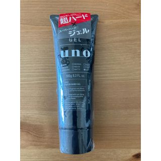 ウーノ(UNO)の【新品未使用】ウーノ スーパーハード ジェル(180g)(ヘアムース/ヘアジェル)