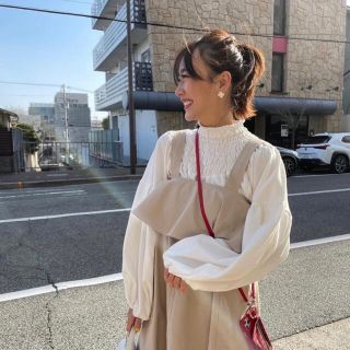 rosy monster♡ドレープフィンブラウス-