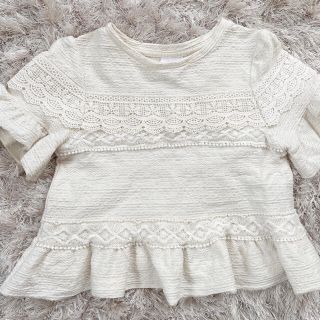 ザラキッズ(ZARA KIDS)のZARAキッズ♡フリルトップス♡(Tシャツ/カットソー)