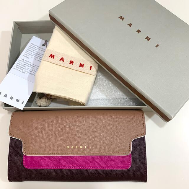 500円引きクーポン】 - Marni MARNI 長財布♡美品♡ マルニ 財布