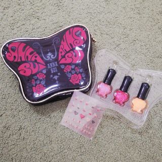 アナスイ(ANNA SUI)のアナスイ　ポーチ　ネイルカラー　セット(マニキュア)